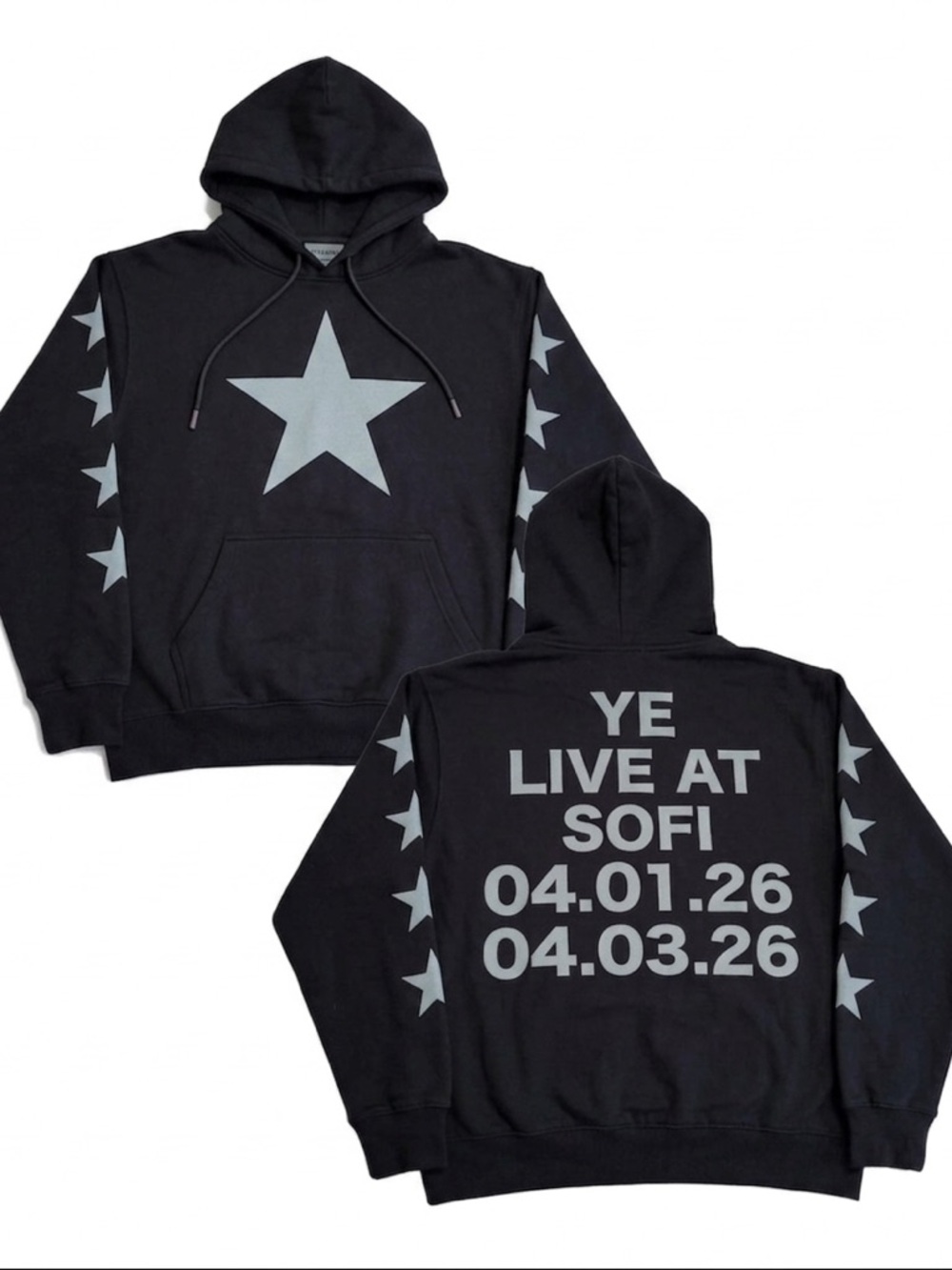 Kaye West YE Live at Sofi Pullover Hoodie S-5XL New 2026
